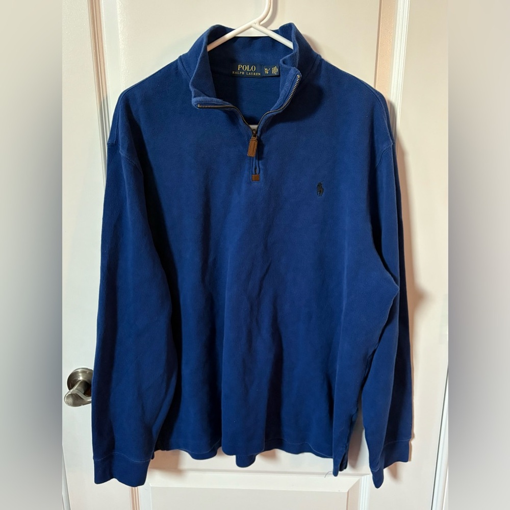 Ralph Lauren Men’s 1/4 Zip Pullover Sweater XL
